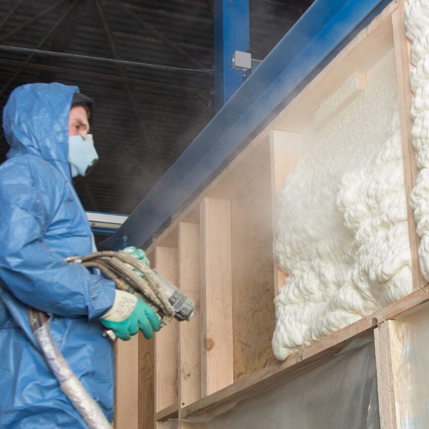 New Build Spray Foam Insulation